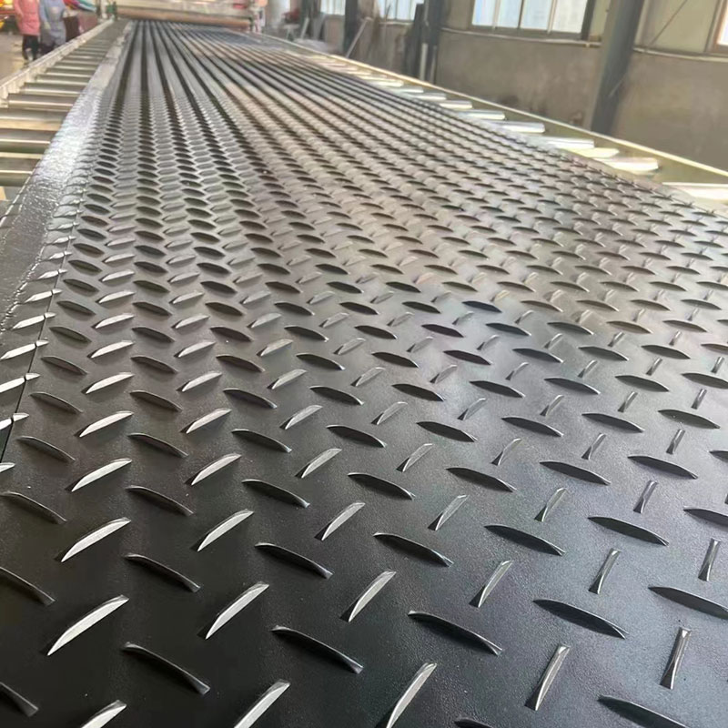 Hdpe Hole Cored Heavy Obligation Floor Protecting Mats
