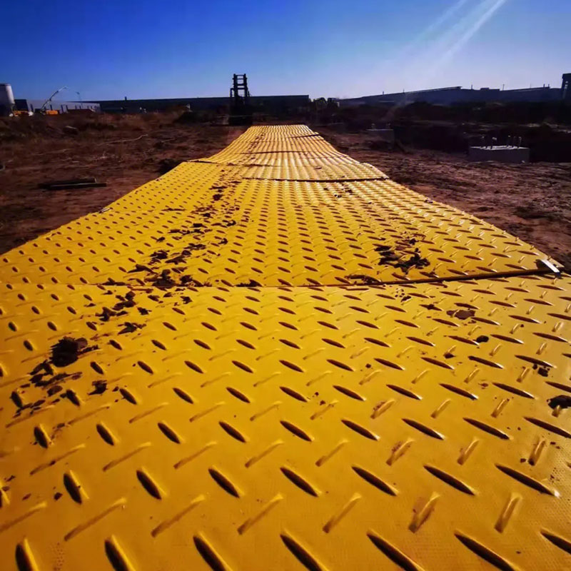 PE Composite Material Temporary Road Heavy Duty Ground Cover for Construction Sites and Platforms