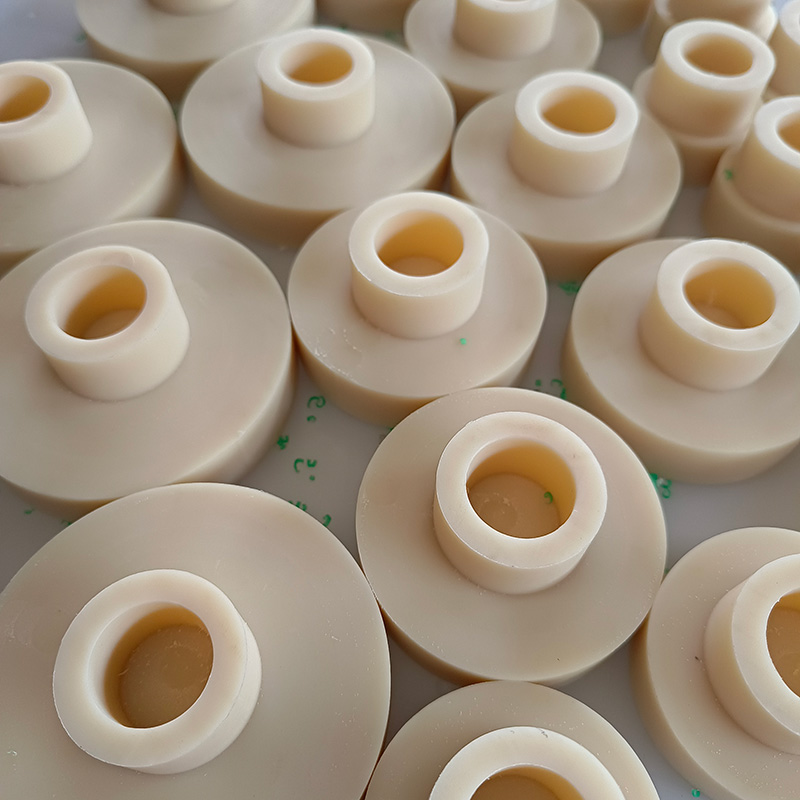 White Nylon Machined Part