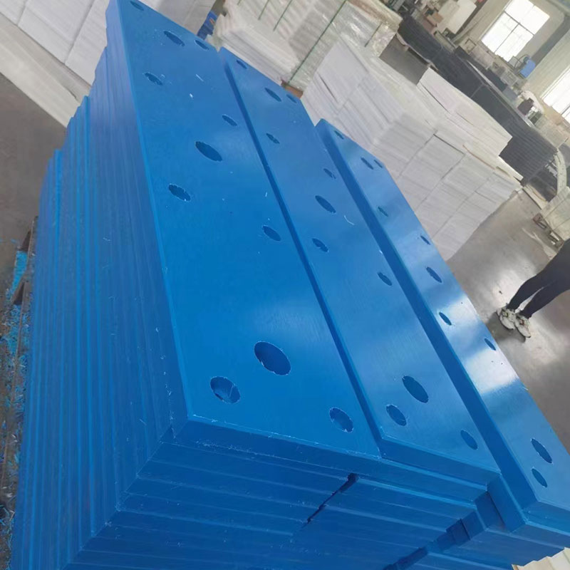 Blue Color Cut To Size UHMWPE Block Blue Color Cut To Size UHMWPE Block