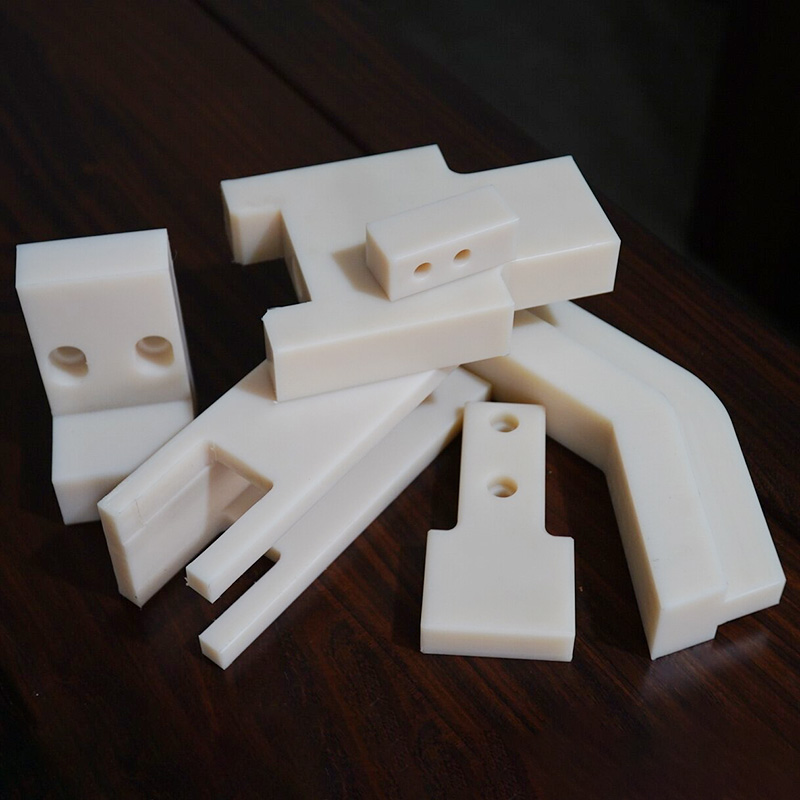 White Uhmw Plastic Blocks White Uhmw Plastic Blocks